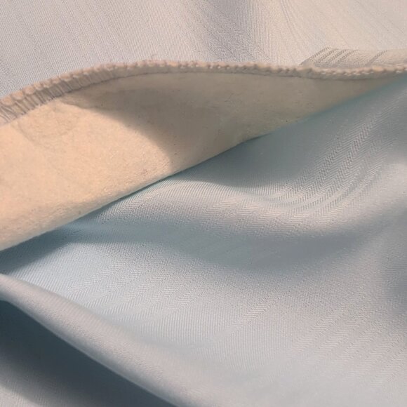 Vintage Adam Men's Dress Shirt sz XL 17-17.5 Light Blue VGC Made in Canada - Picture 10 of 12